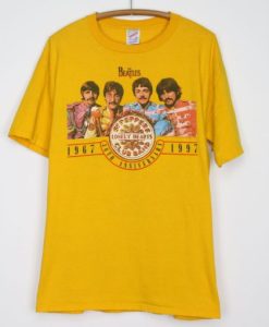 1997 The Beatles Sgt Peppers 30th Anniversary T-Shirt THD