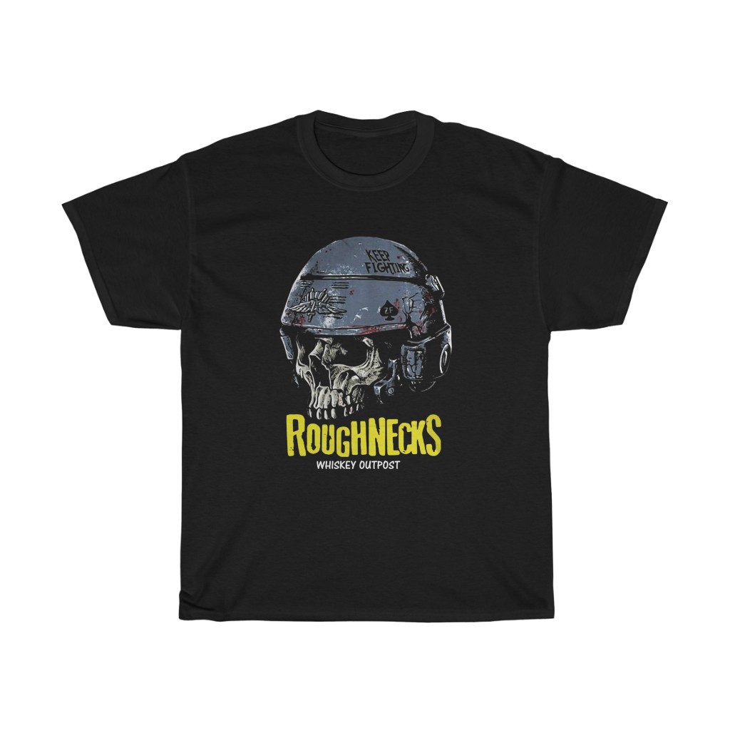 Official Roughnecks Whiskey Outpost t shirt thd – apparelsuit.com