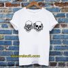 Hear See No Evil Skull T-shirt