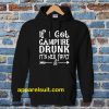 If I get campfire drunk it’s her fault camping outdoor Hoodie