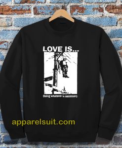 Love Is Doing Whatever Is Necessary Hoodie