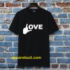 Love Middle Finger Logo T-Shirt