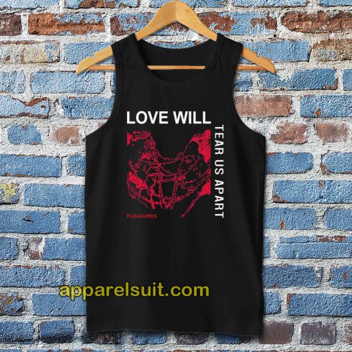 Love Will Tear Us Apart Unisex tanktop