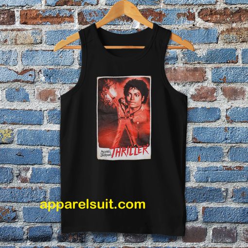 Michael Jackson Thriller Poster Tanktop