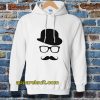 Mustache Men's Short Sleeve Tee Hoodie