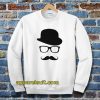 Mustache Men's Short Sleeve Tee Sweatshirt