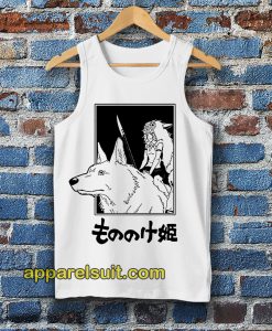 Princess Mononoke Tee Inspired by the anime Tanktop