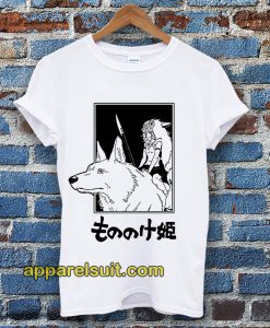 Princess Mononoke Tee Inspired by the anime Tshirt