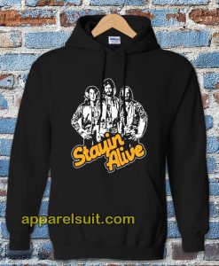 Stayin Alive Bee Gees Hoodie