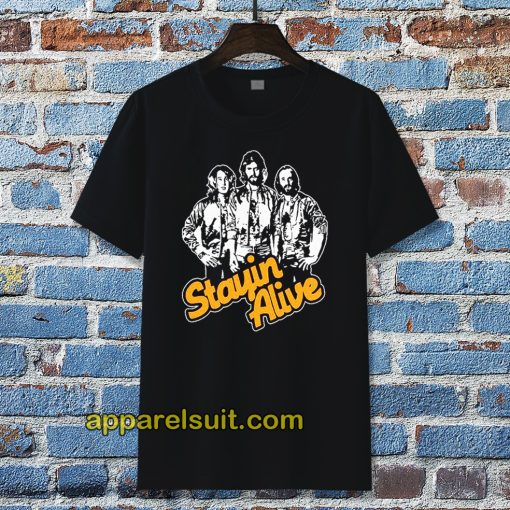 Stayin Alive Bee Gees t-shirt