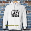This Is My Lazy Hoodie