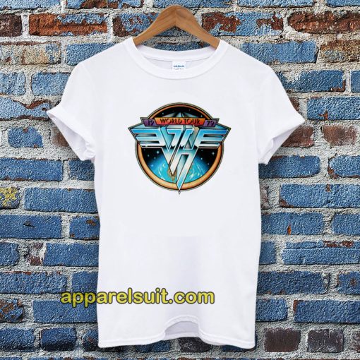 Van Halen World Tour 1979 Ringer Tshirt