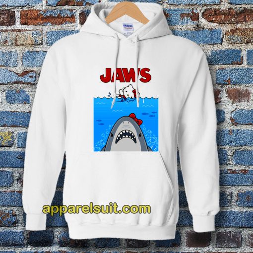 jaws hello kitty hoodie