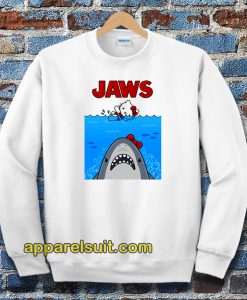 jaws hello kitty sweatshirt