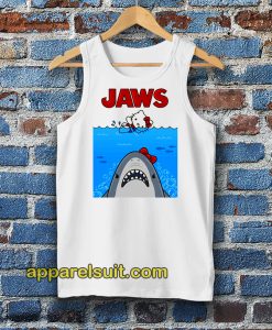 jaws hello kitty tanktop