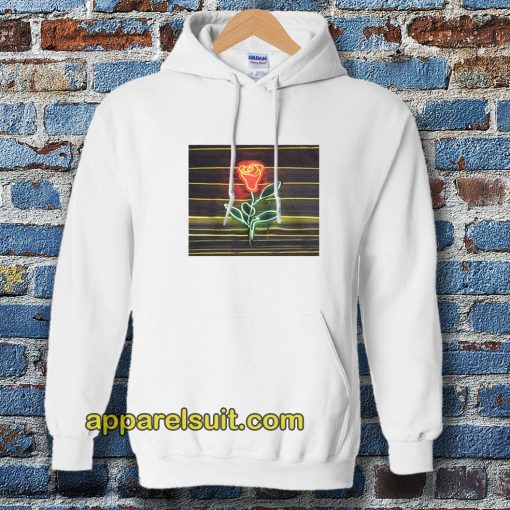 louis tomlinson neon rose Hoodie