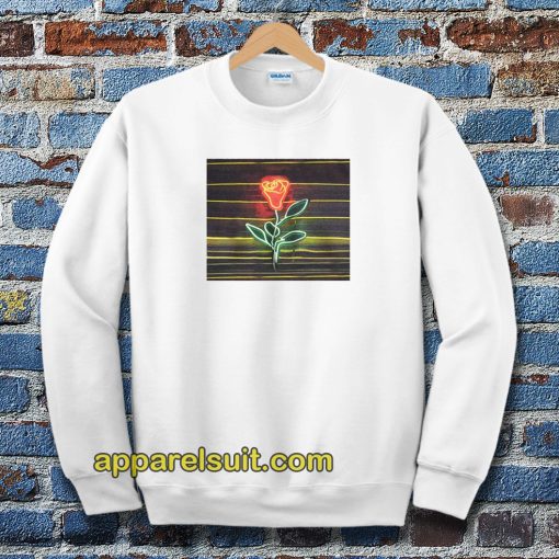 louis tomlinson neon rose Sweatshirt