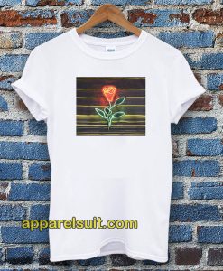 louis tomlinson neon rose t-shirt