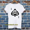 Ace of Spades Skull Poker Tee