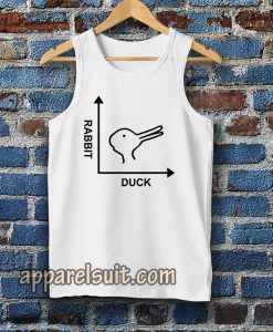 Duck-Rabbit Unisex Tanktop