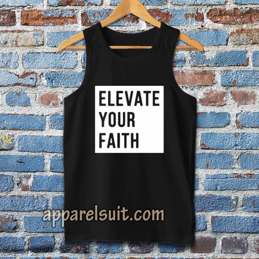 Elevate Your Faith Christian Tanktop