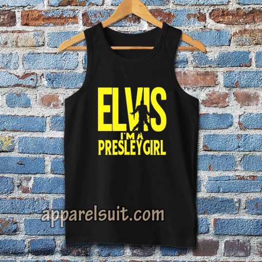 Elvis I'm A Presley Girl Tanktop