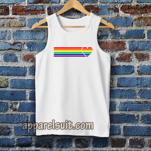 Gay Pride Rainbow Colour Tanktop