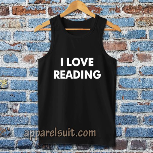 I Love Reading tanktop