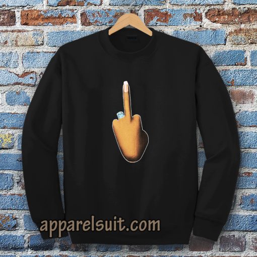 KIM finger fuck Sweatshirt