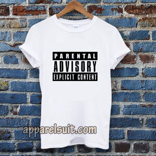 Parental Advisory Explicit Content t-shirt