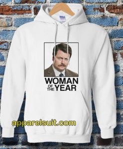 Ron Swanson Woman of the Year Parks and Recreation Hoodie