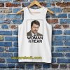 Ron Swanson Woman of the Year Parks and Recreation Tanktop