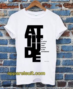 attitude Winston Churchill Inspirational T-Shirt