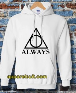 harry potter deathly hallows always HOODIE