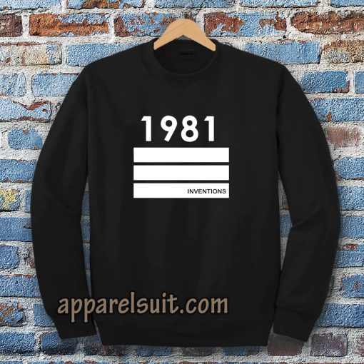 1981 Inventions Sweatshirt