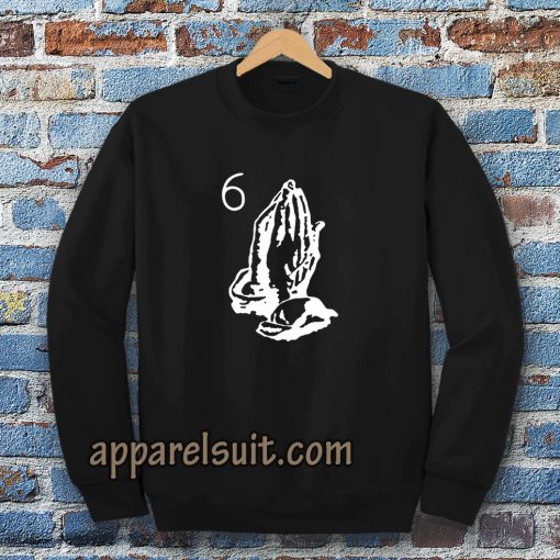 Drake OVO 6 God praying hand Sweatshirt