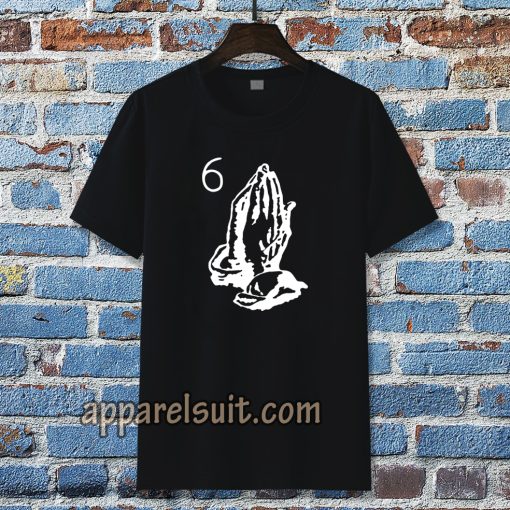 Drake OVO 6 God praying hand tshirt