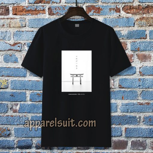 Japanese Aesthetic Torii Arch Tshirt