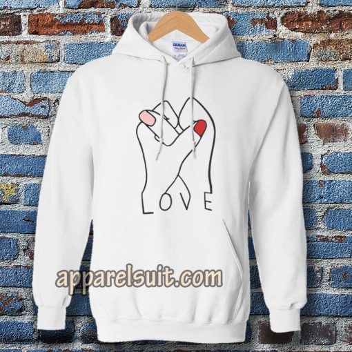 LOVE HANDS FINGER HOODIE