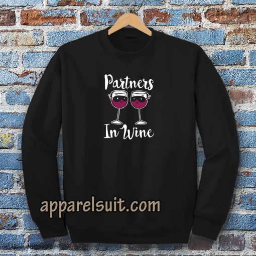 Partners-In-Wine-Sweatshirt Women's