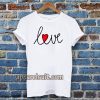 RED LOVE T-shirt