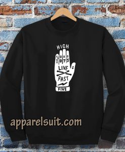 REGULAR FIT BLACK Sweatshirt