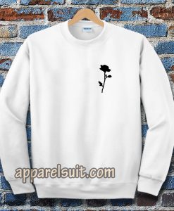 Rose black rose Sweatshirt