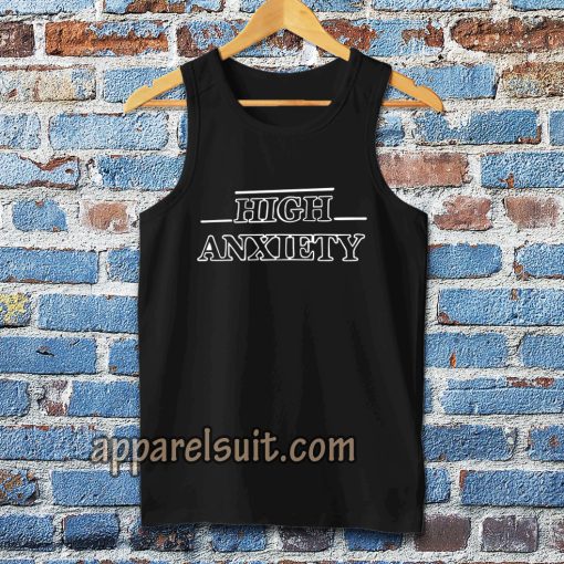 high anxiety font Tanktop