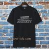 high anxiety font tshirt