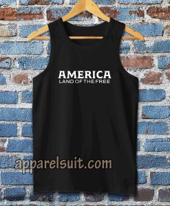 Chris Pratt America Land of the Free Tanktop