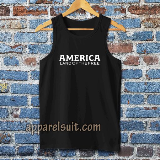 Chris Pratt America Land of the Free Tanktop