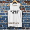 Don't Dream of it work for it Classic Tanktop