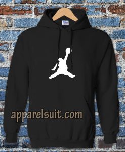 Funny Fat Air Jordan Black Hoodie