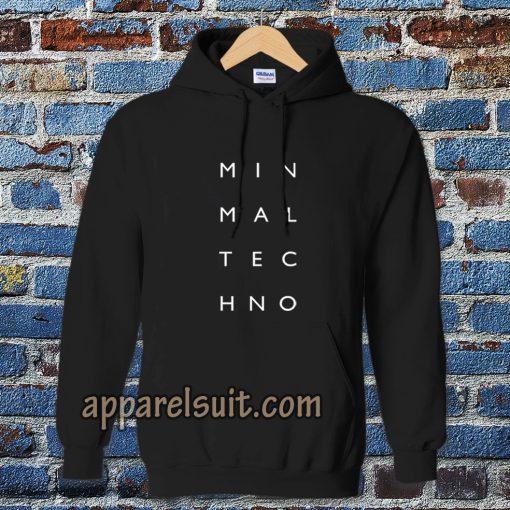 Minimal Techno Hoodie